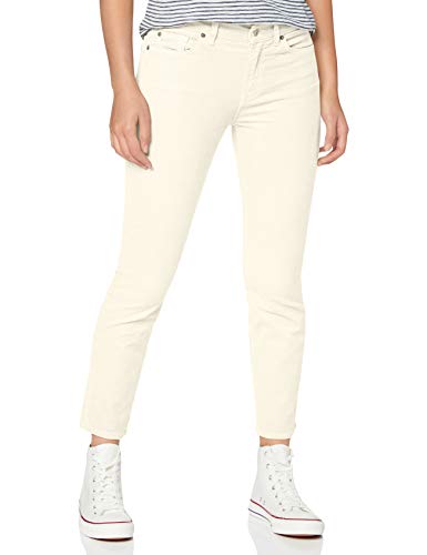 7 For All Mankind Jeansy damskie o kroju slim, écru, 32 PL