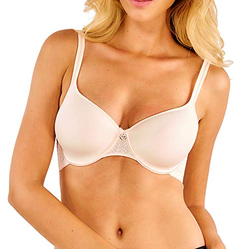 Selene Fabiola damski biustonosz z fiszbinami, Biały (Blanc Blanc), 80C