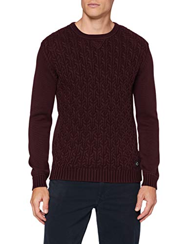 Replay sweter męski, 278 bordowy, L