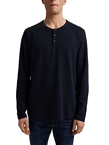ESPRIT t-shirt męski 031ee2k317, 400/granatowy., L