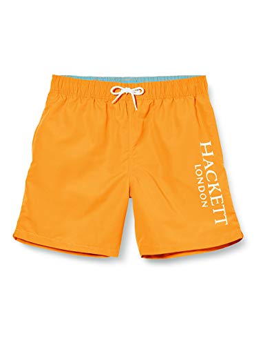 Hackett szorty kąpielowe chłopięce Logo Volley B, pomarańczowe (135 pomarańczowe 135), 92 (rozmiar producenta: K02), Pomarańczowy (135 pomarańczowy 135), 92
