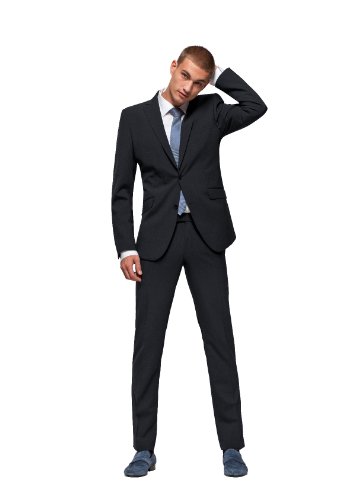 Club of Gents Męska marynarka SS 57-0008, niebieski (niebieski), 102