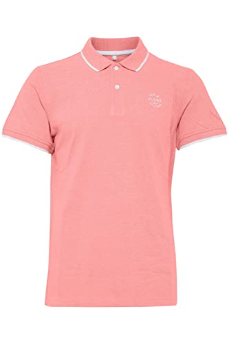 Blend Męska koszulka polo, czerwony (Mineral Red 73817), L