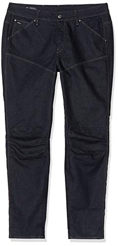 G-STAR RAW Dżinsy damskie 5620 Elwood 3d Mid Waist Boyfriend, niebieski (Rinsed 7556-082), 27W x 30L