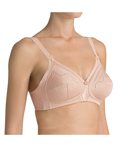 Triumph Doreen + Cotton 01 N Bra Biustonosz codzienny Kobiety , Beige (Skin 0026) , 105C