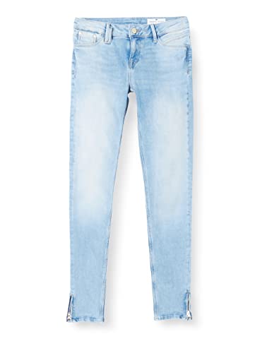 Cross Damskie spodnie jeansowe Giselle, Niebieski (Light Blue Used 075), 27W