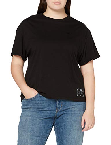 G-STAR RAW Damska koszulka Carrni Loose, Dk Black C506-6484, XXS
