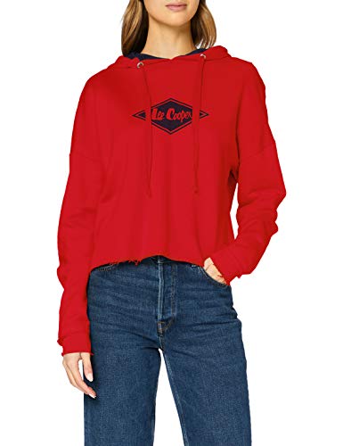 Lee Cooper Damska bluza z kapturem z logo Diamond