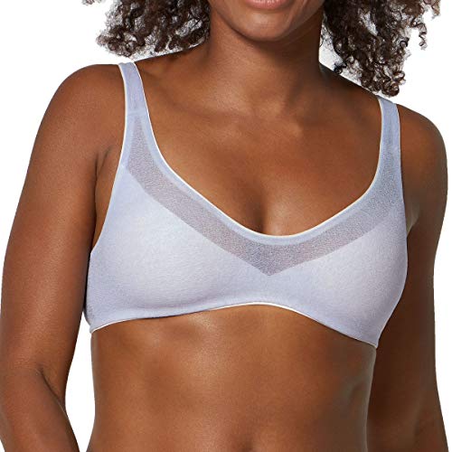 Sloggi Oxygene Infinite Soft Bra damski biustonosz wyściełany, Silver Shadow, M
