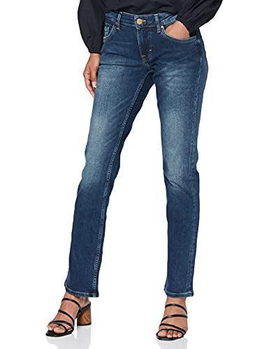 Mustang Dżinsy damskie Sissy Straight, niebieski - niebieski (używany na ciemno drapany 582), 26W / 32L