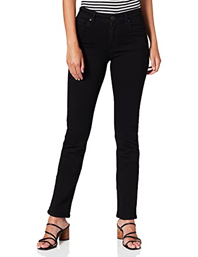 Cross Jeansy damskie slim, Czarny (czarny 155), 34W / 36L