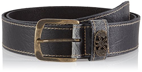 Werner Trachten Pasek do stroju ludowego, uniseks, Czarny (czarny Pull Up 310), 95