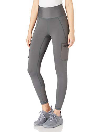 All Terrain Gear by Wrangler Damskie legginsy cargo, szare spodnie turystyczne, szary, M