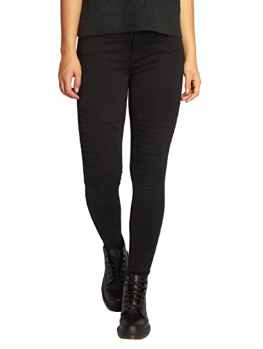 ONLY Dżinsy damskie Skinny Fit ONLRoyal Regular Biker, czarny, (XS) W / 30L