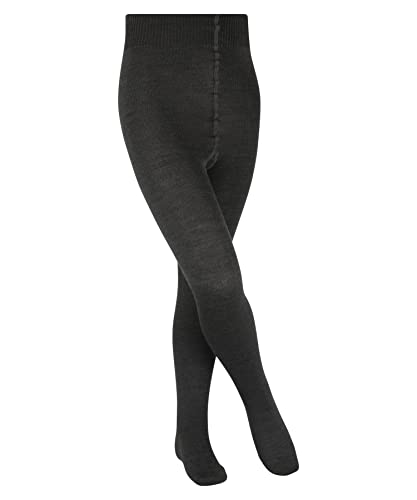 FALKE Uniseks - dzieci Skarpety Comfort Wool K SO Merynos jednokolorowe 1 Para, Szary (Anthracite Melange 3080), 35-38 (9-12 lata)