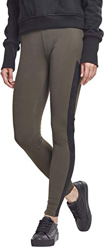 Urban Classics Damskie legginsy żakardowe w paski