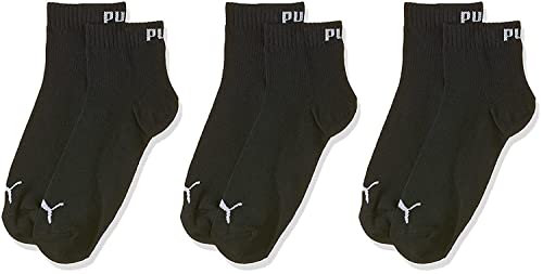 PUMA Skarpety dziecięce, uniseks (3 sztuki), czarny, 42