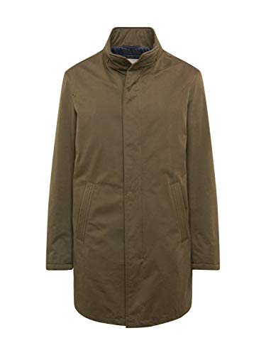bugatti płaszcz przeciwdeszczowy męski, oliwkowy, 48
