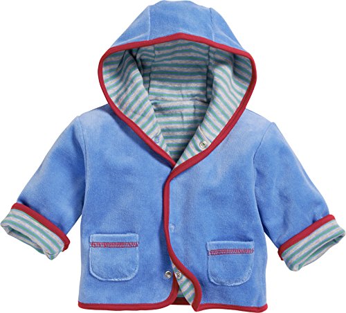 Schnizler Dziewczęca chłopięca Obracana Nicki Traktor Kurtka, niebieski (niebieski 7), 50 cm