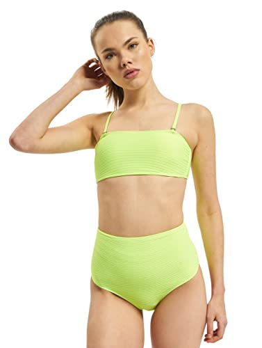Urban Classics Damskie bikini Ladies High Waist Bandeau bikini zestaw dwuczęściowy kostium kąpielowy ze zdejmowanymi ramiączkami, dostępny w 2 kolorach, rozmiary XS - XL