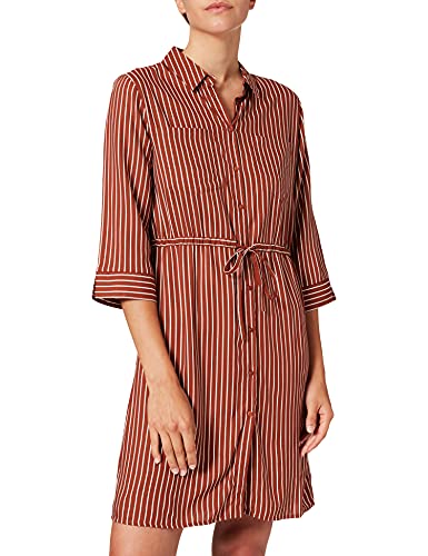 ONLY Damska sukienka bluzkowa, Tortoise Shell, 34