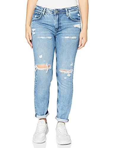 Pepe Jeans dżinsy damskie fioletowe, 000 Denim, 30W