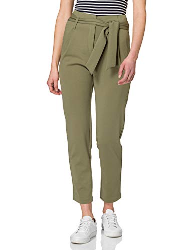 ONLY Onlcarolina Hw Belt Pants Cc TLR spodnie damskie, Deep Lichen Green, 42W x 32L