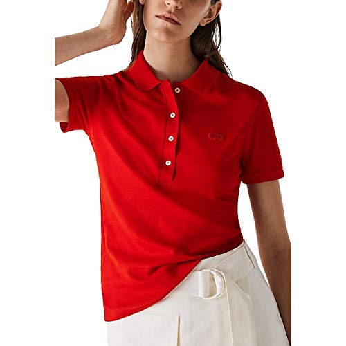 Lacoste Damska koszulka polo, czerwony, 44