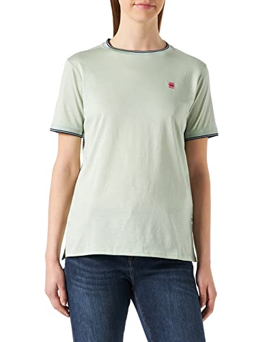 G-STAR RAW Damska koszulka Gyre Ringer StraightG-STAR RAW damska koszulka Gyre Ringer Straight, Zielony (Freez Green D16275-c109-b213), L