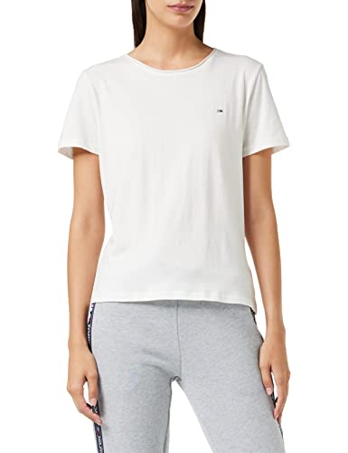 Tommy Hilfiger Damska koszulka Tjw Slim Jersey z dekoltem w kształcie litery C