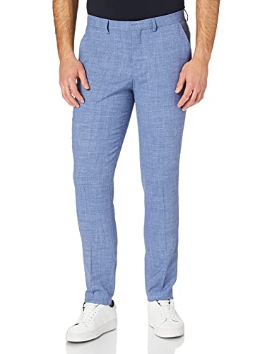 SELECTED HOMME Spodnie męskie, lekkie włókno lniane, jasnoniebieski, 50 PL