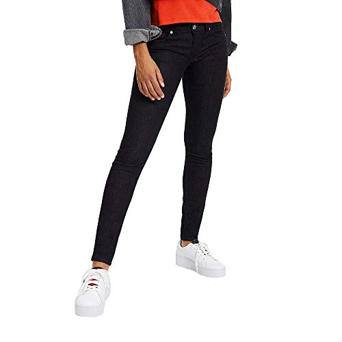 Tommy Jeans Damskie spodnie jeansowe z niskim stanem Sophie, niebieski (New Rinse Stretch 911), 24W / 34L