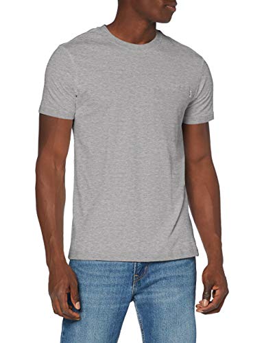 Urban Classics Koszulka męska Basic Pocket Tee T-Shirt, szary, S