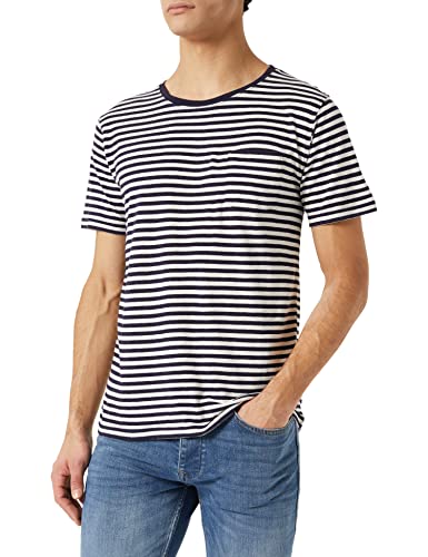Armor Lux T-shirt męski, Wielokolorowa (navire/Nature 429), XS