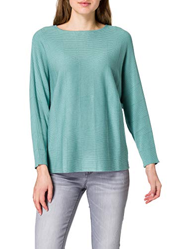 TOM TAILOR Denim Damski sweter z rękawami nietoperza 1021143, 13178 - Mineral Stone Blue, S
