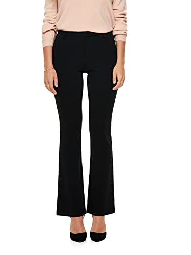 ONLY Damskie spodnie Onlrocky Mid Flared Pant Tlr Noos