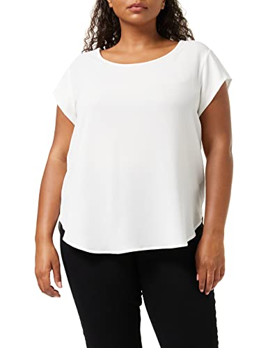 ONLY Onlvic S/S Solid Top Noos Ptm Top Kobiety , biały (Cloud Dancer Cloud Dancer) , 36