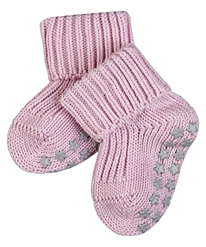 FALKE Uniseks - niemowlęta Kapcie Catspads Cotton , Bawełna, 1 Para, Różowy (Thulit 8663); 62-68 (1-6 miesiące)