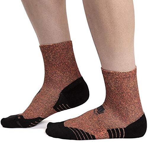 Ridefyl Unisex 18140 luźne skarpety, pomarańczowe, 41-45