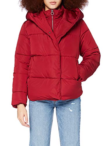 ONLY Onlsara Short Puffer Jacket Otw kurtka damska, Rabarbar, XL
