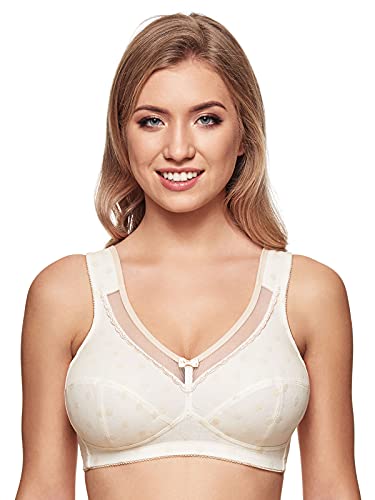 Susa Damski biustonosz bez fiszbin, brązowy (Skin 288), 105F