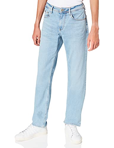 Cross spodnie męskie antonio jeans, niebieski (Light Blue Crincle 126), 38W / 34L