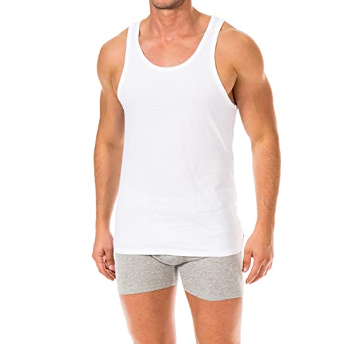 Calvin Klein Męski top, biały, M