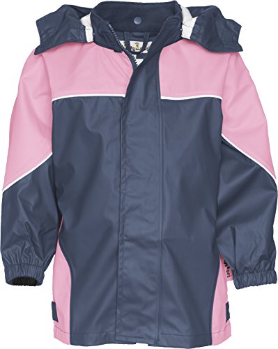 Playshoes Kurtka chłopięca, granatowy/różowy, 140 cm