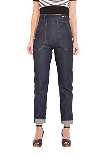 Queen Kerosin Red Selvedge dżinsy damskie