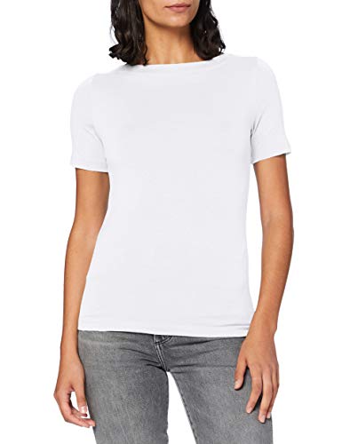 VERO MODA Damska koszulka Vmpanda Modal S/S Top Ga Noos, Bright White, XL