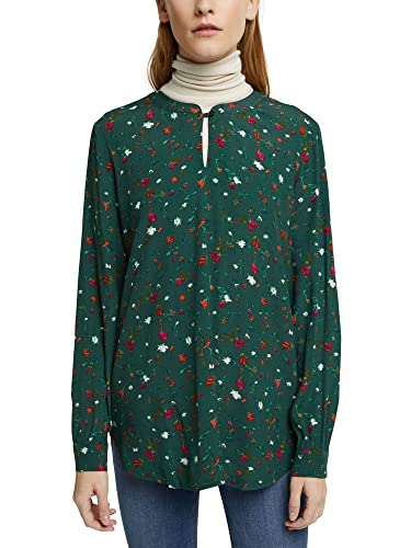 ESPRIT Bluzka damska, 303/Dark Green 4, 38 PL