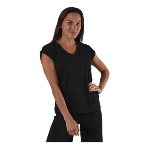 Pieces Damska koszulka w paski PCbillo Tee_Lurex