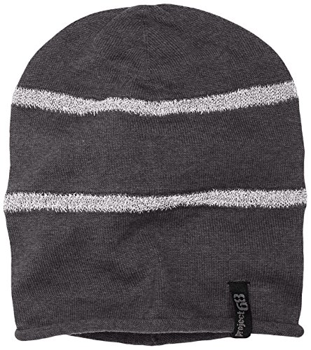 Sterntaler Chłopięca czapka z dzianiny, szary (Anthrazit Melange 592), 55