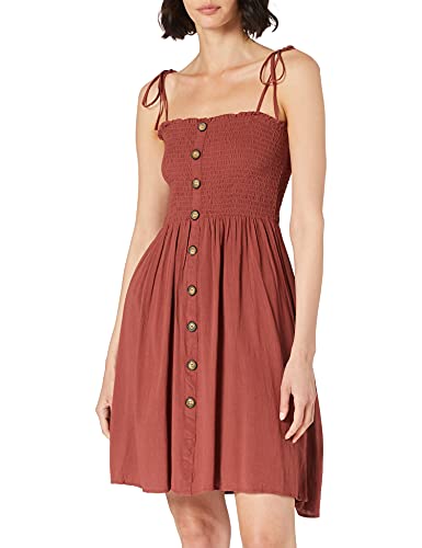 ONLY Damska sukienka Onlannika S/L Smock Dress WVN Noos, masło Apple, 40